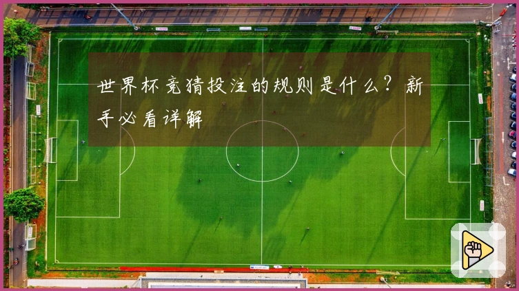 世界杯竞猜投注的规则是什么？新手必看详解
