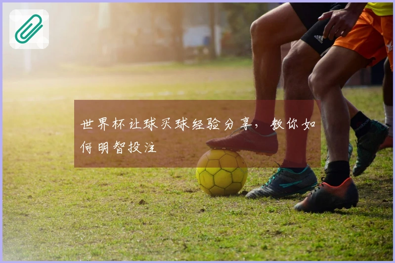 世界杯让球买球经验分享，教你如何明智投注
